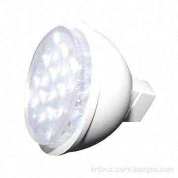 MR16 LED Energy-saving Bulb with 12V DC Input Voltage and GU10 Base Type
